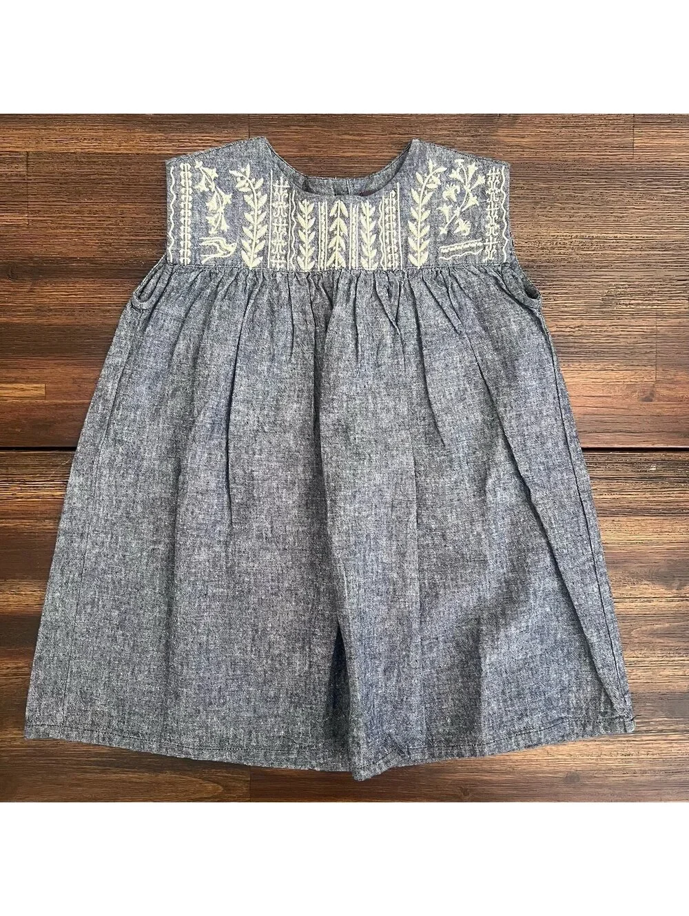 Tea Collection Chambray Dress 3T
